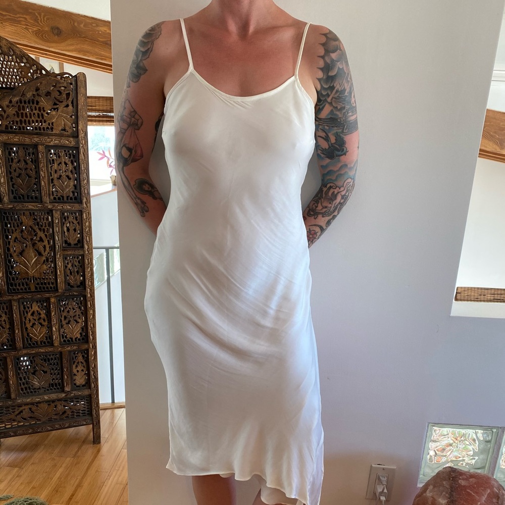 Cali Dreaming Silk Slip Dress